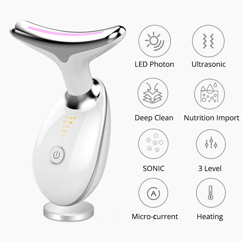 hand-held electric skincare tool facial lifting - functions